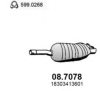 BMW 18303413601 End Silencer